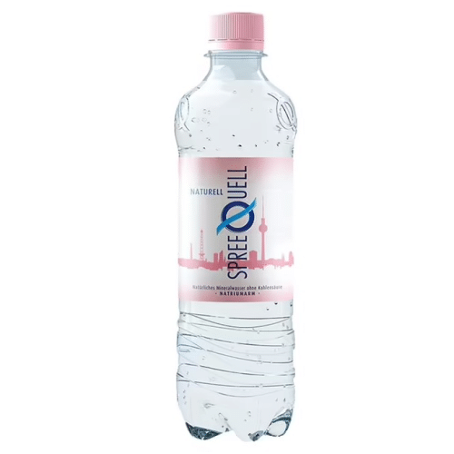 Spreequell Mineralwasser ohne Kohlensäure 0,5l (Einweg)