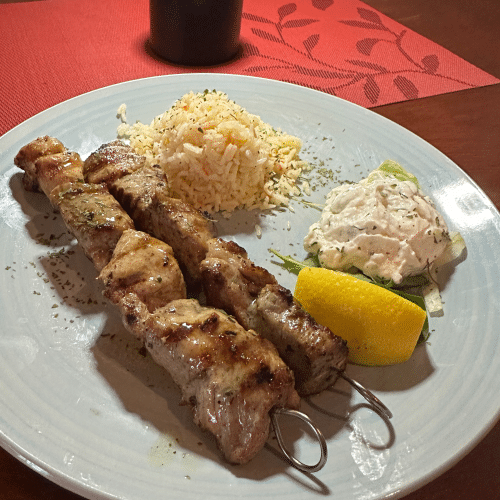 Souvlaki (Bauern Spieß 2 Stück) Grizano