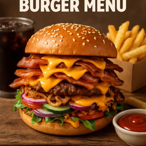 Bacon Burger Menü