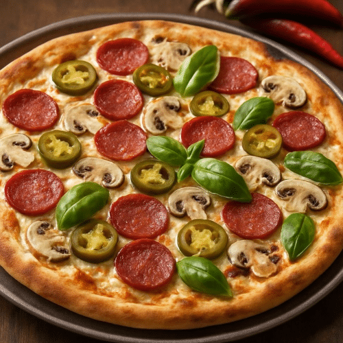 Flammkuchen Feuer Chili