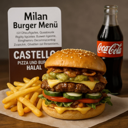 Milan Burger Menü