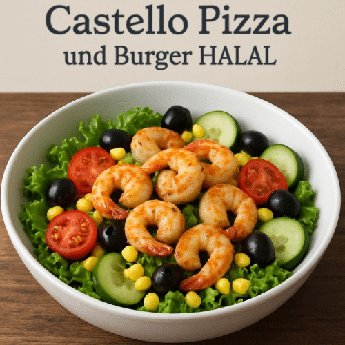 Scampi Salat
