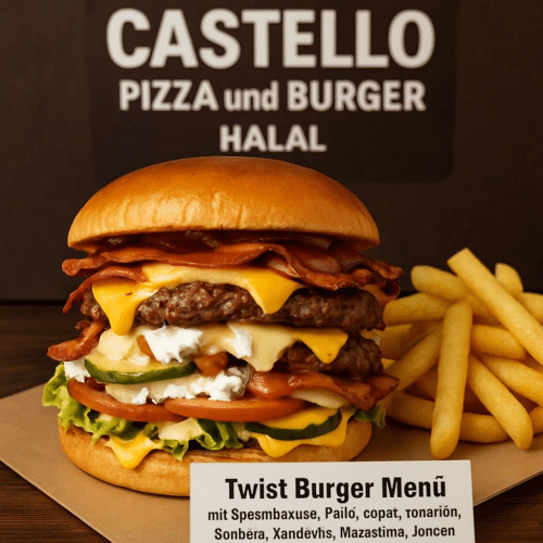 Twist Burger Menü