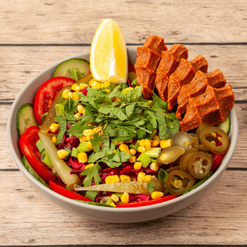 Gemischter Salat mit Cigköfte