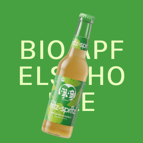 Fritz - Spritz Bio Apfelschorle 0,2l (MEHRWEG)