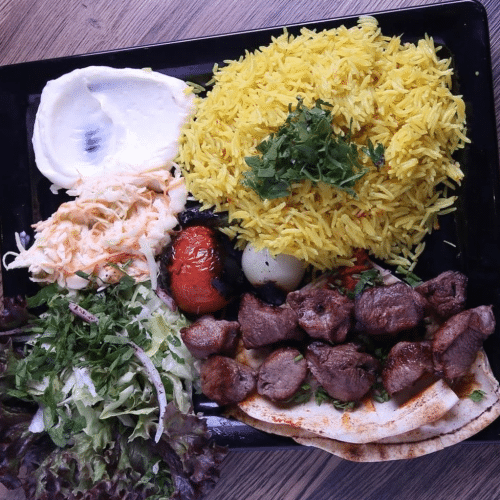 Lammfleisch Spieße