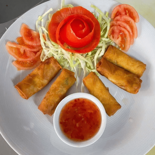 Mini Frühlingsrollen (6 Stück)