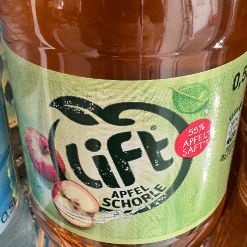 Lift Apfelschorle Flasche 0,5l (EINWEG)