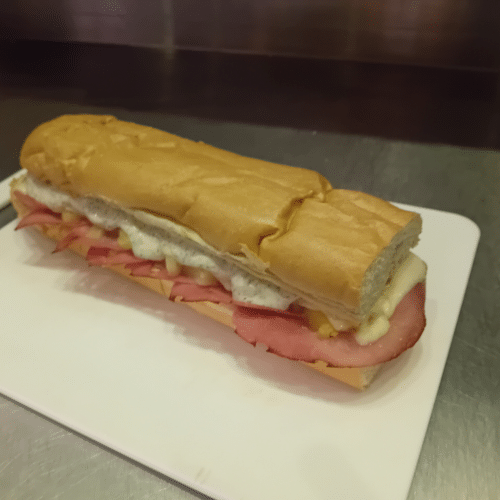 Croque Ananas-Schinken