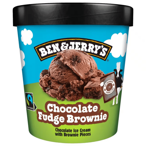 Ben & Jerry's Eis Chocolate Fudge Brownie 465ml