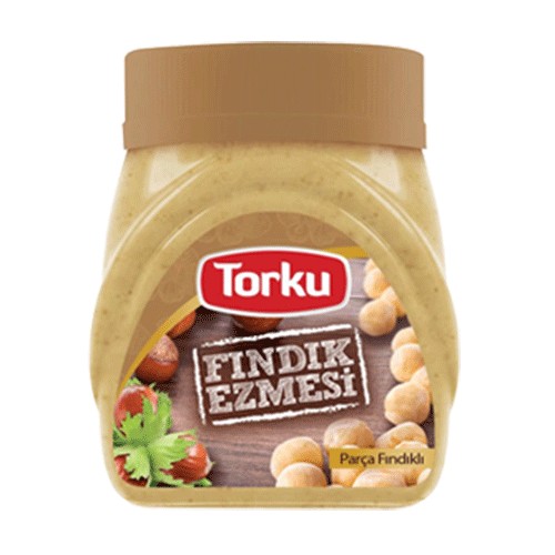 Torku Haselnusspaste mit Haselnussstücken Haselnusspaste 370g