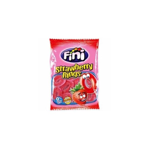 Fini Strawberry Rings 75g