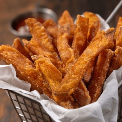 Süßkartoffel Pommes friets