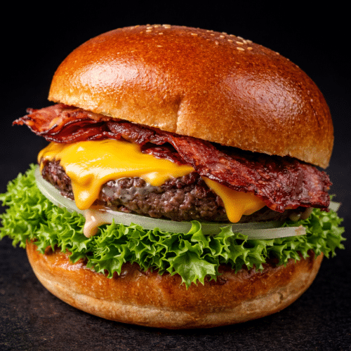 Bad Boy Cheese Bacon Burger