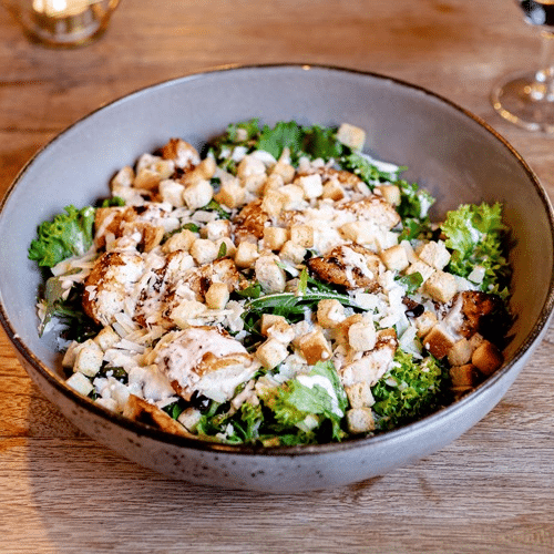 Caesar Chicken-Salat