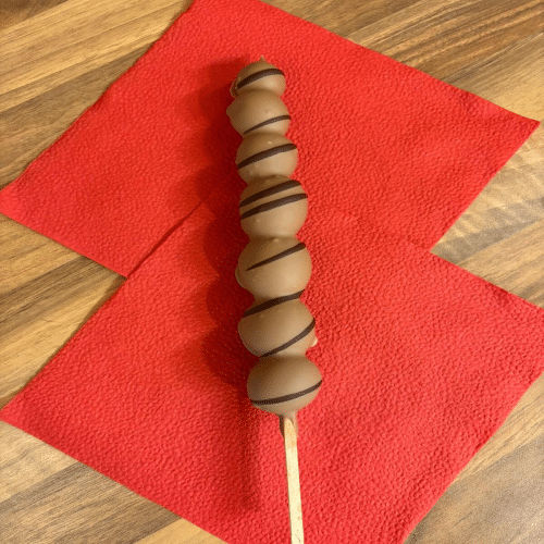 Trauben-Spieß Vollmilchschokolade 120g