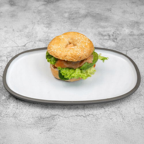 Lachs-Bagel