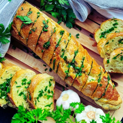 Knoblauch Baguette