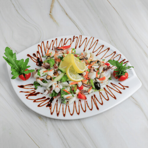 Meeresfrüchte Salat