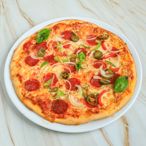 Pizza Diavolo (scharf)