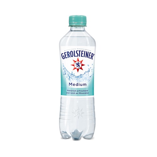 Gerolsteiner® Medium 0,5L Einweg