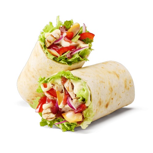 Cheesy Gouda Chicken Wrap