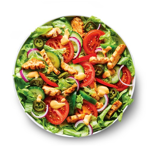 Chicken Fajita Salad