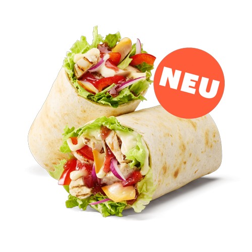 Cheesy Gouda Chicken Wrap