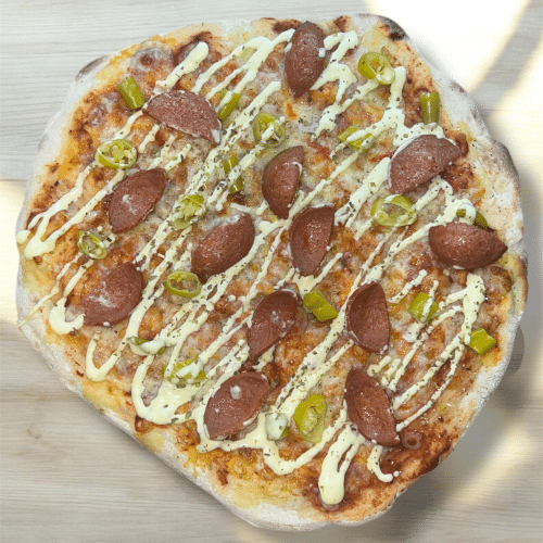 Pizza Sucuk-Hollandaise