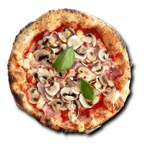 Pizza Prosciutto e Funghi