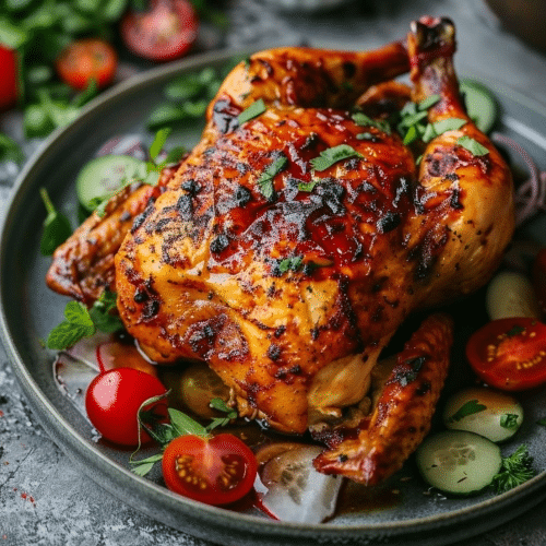 Ganzes Hähnchen