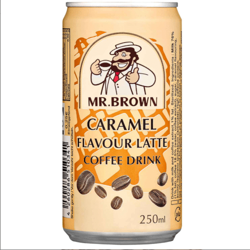 Mr. Brown Caramel Flavour Latte