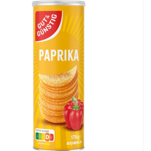 Paprika Stapelchips