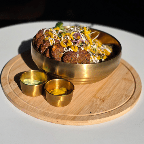 Falafel und Bulgur