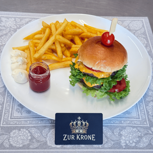 Doppelter Cheeseburger