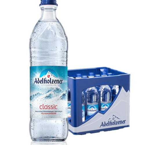 Adelholzener mineralwasser 0,750l (Mehrweg, 2 Stück)