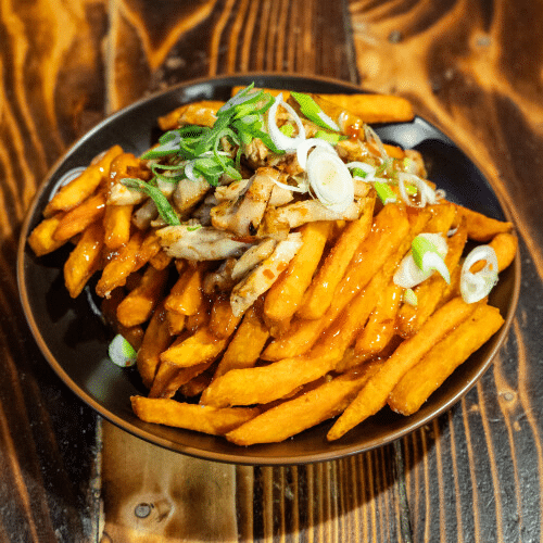 El Pollo-Süßkartoffelpommes