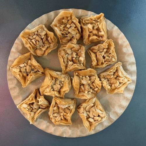 Baklava Bakig 200g mit Cashewnüssen بقلاوة بقش مع كاجوا