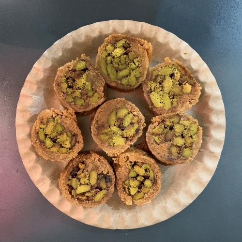 Baklava Mabruma 200g mit Pistazien بقلاوة مبرومة فستق
