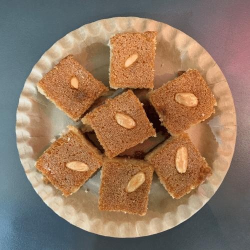 Grießkuchen mit Mandeln 200g هريسة قلب اللوز