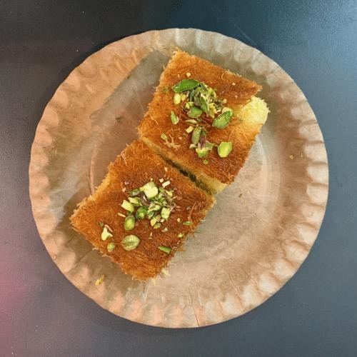 Kunafa mit Schlagsahne 200g بين نارين