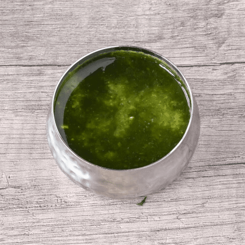 Hausgemachtes Minz-Koriander-Chutney