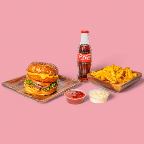 Tasdorfer Burger - Menü (vegetarisch)