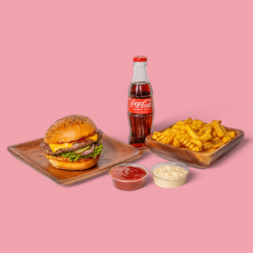 Warschauer Burger - Menü (scharf)