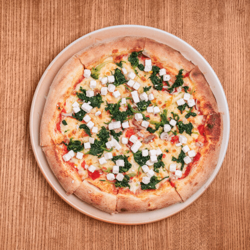 Pizza Spinat
