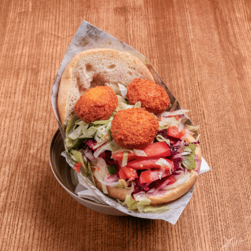 Vegetarischer Döner Falafel