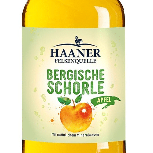 Haaner Apfelschorle 1,0l (MEHRWEG)