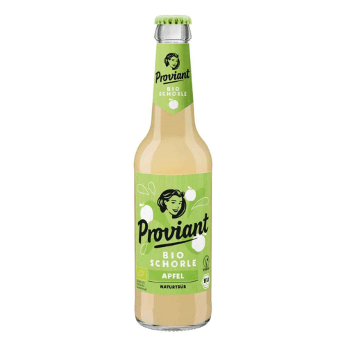 Proviant Apfelschorle naturtrüb Bio 0,33l