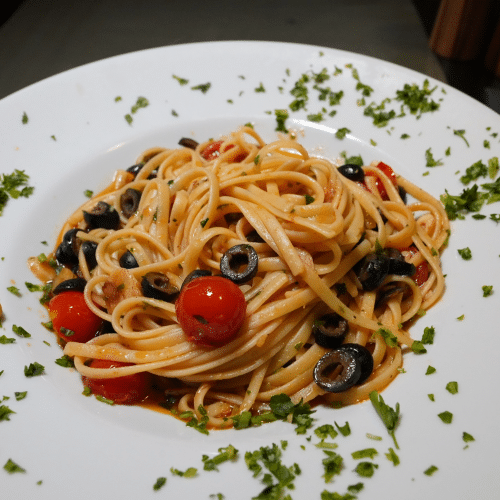 Spaghetti alla Olive