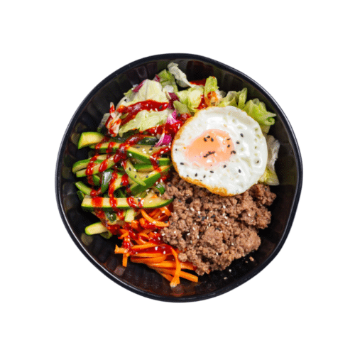 61. Bibimbap Beef Bowl